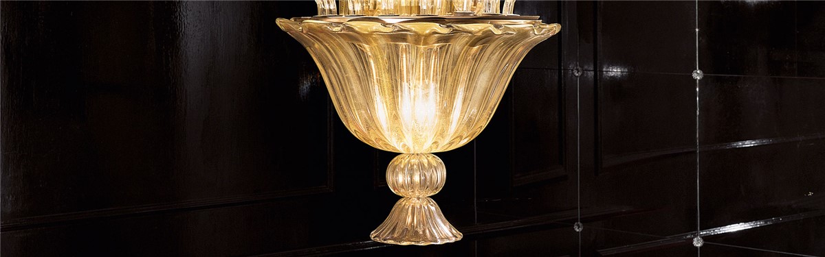 Arte Veneziana Ailes Art Déco Chandelier