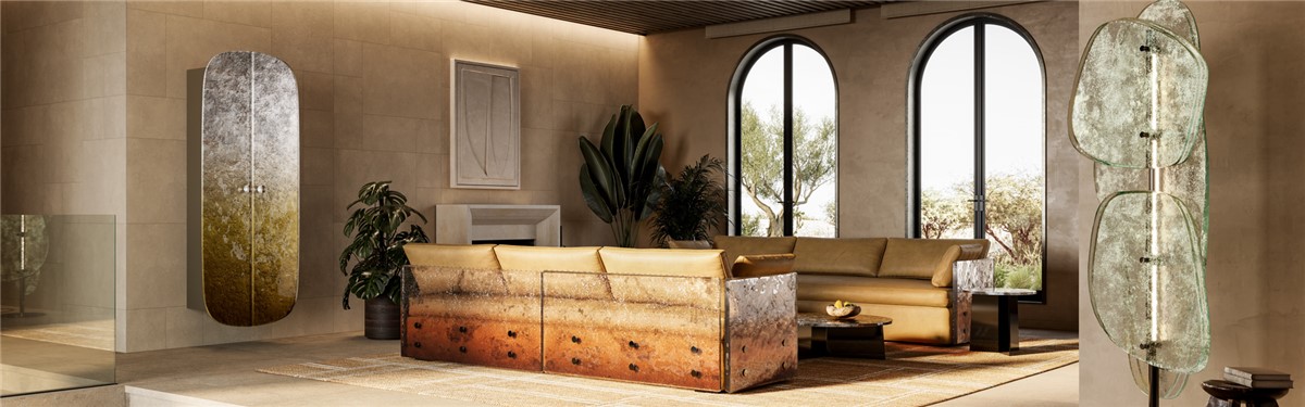 Arte Veneziana Bacan Contemporary Sofa