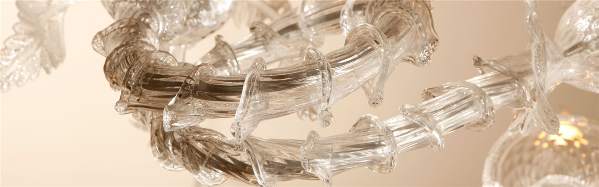 Arte Veneziana Barchetta Oval-Shaped Venetian Style Chandelier