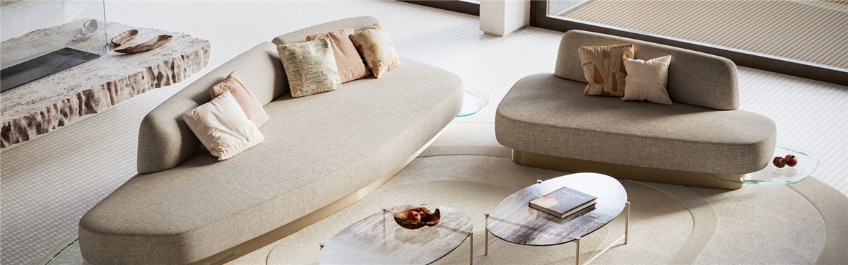 Arte Veneziana Bormida Contemporary Sofa