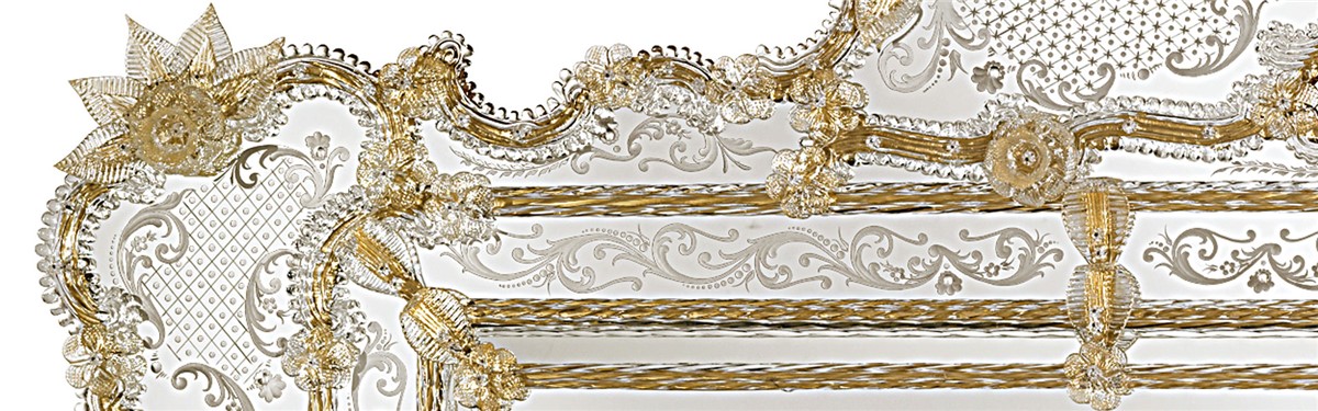 Arte Veneziana Brighella Venetian Style Mirror