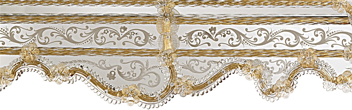 Arte Veneziana Brighella Venetian Style Mirror