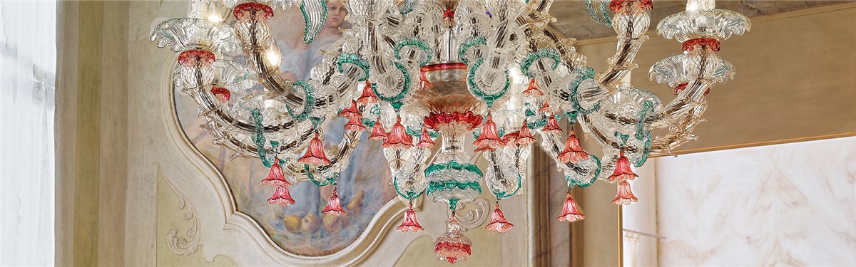 Arte Veneziana Burchio Venetian Style Chandelier