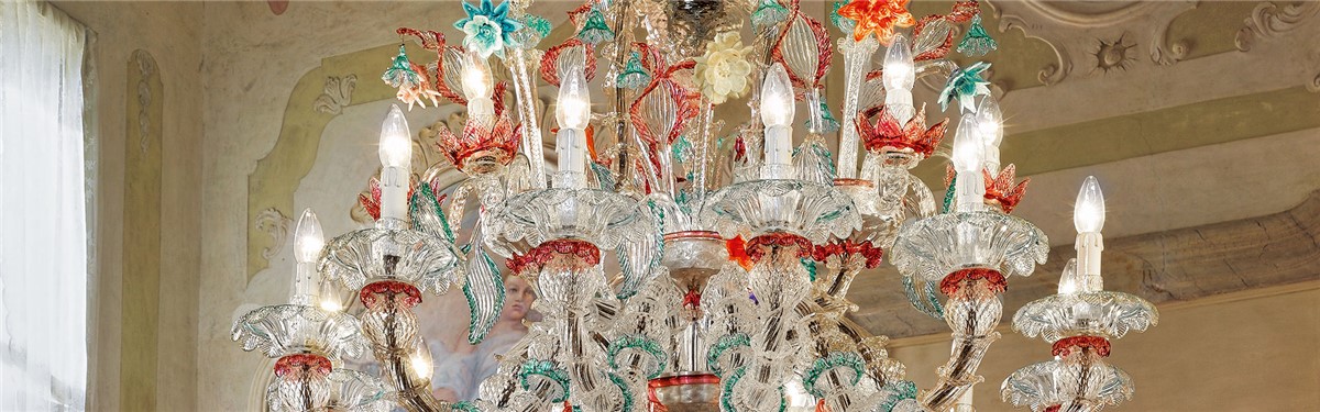 Arte Veneziana Burchio Venetian Style Chandelier