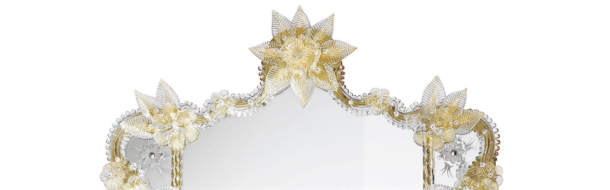 Arte Veneziana Canossiana Venetian Style Mirror