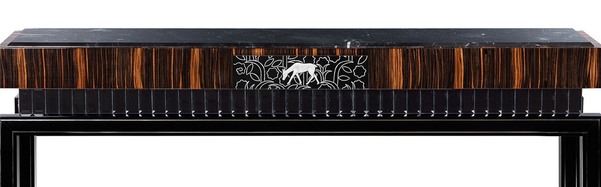 Arte Veneziana Deer Art Déco Handcrafted Console