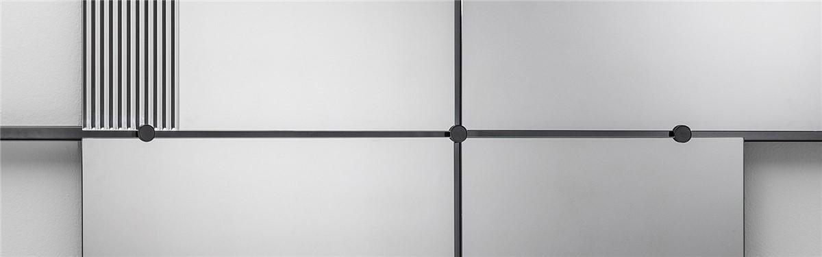 Arte Veneziana Fogo Contemporary Mirror