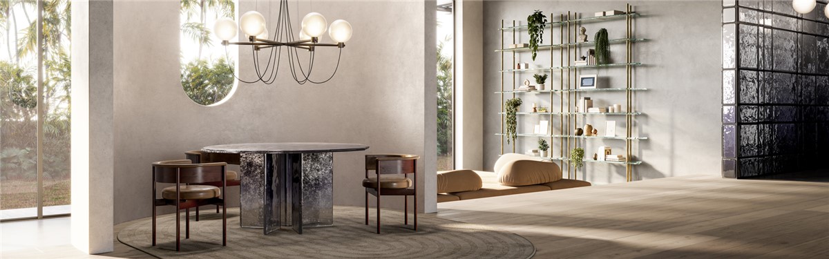 Arte Veneziana Gò Contemporary Round Table