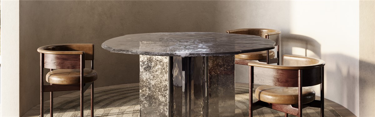 Arte Veneziana Gò Contemporary Round Table