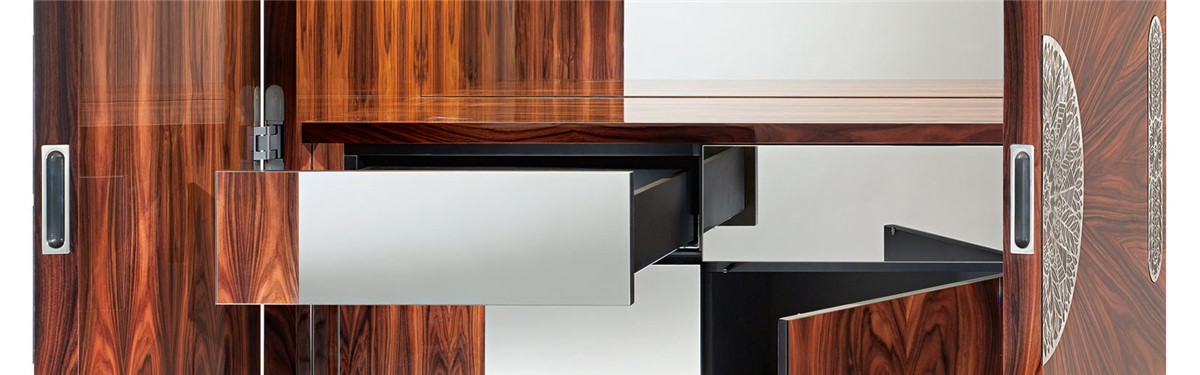 Arte Veneziana Gatsby Art Déco Cabinet