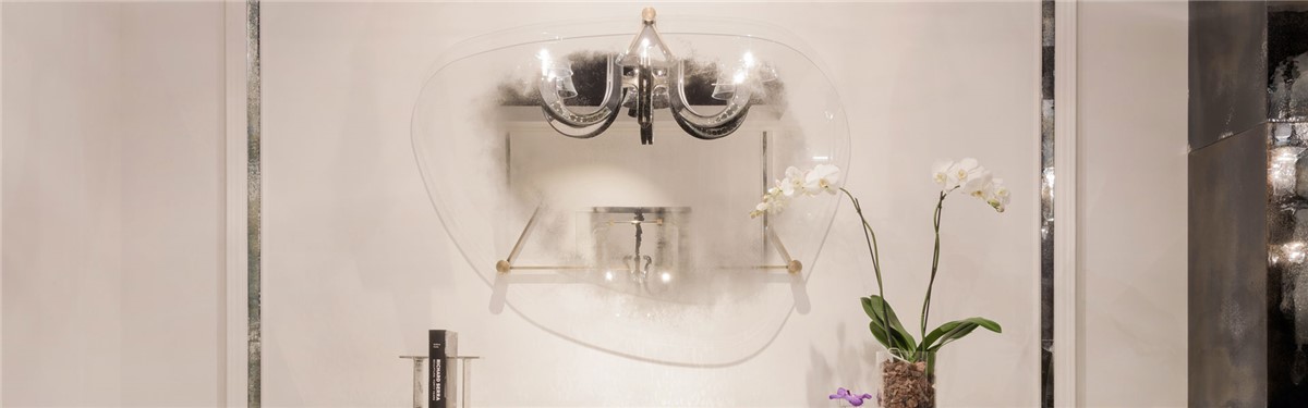 Arte Veneziana Goccia Contemporary Mirror