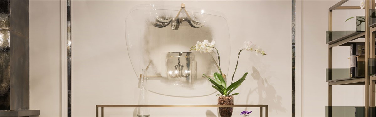 Arte Veneziana Goccia Contemporary Mirror