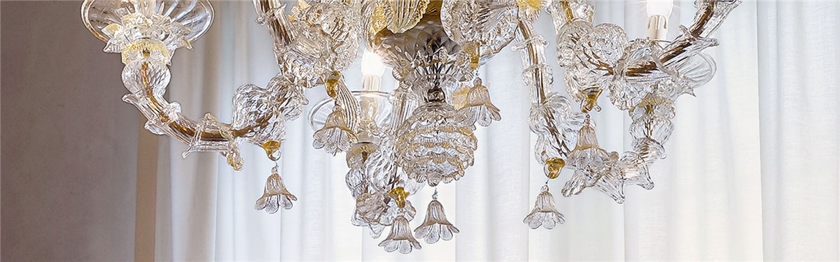 Arte Veneziana Gondolino Venetian Style Chandelier