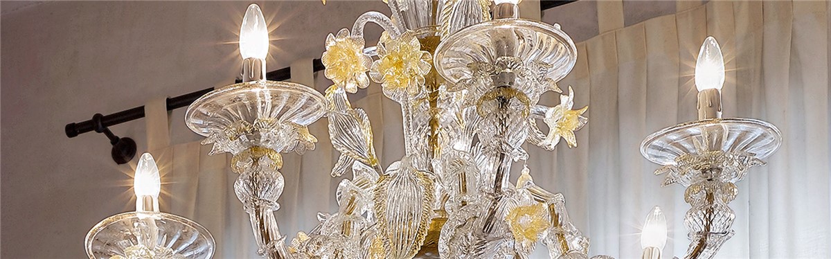 Arte Veneziana Gondolino Venetian Style Chandelier