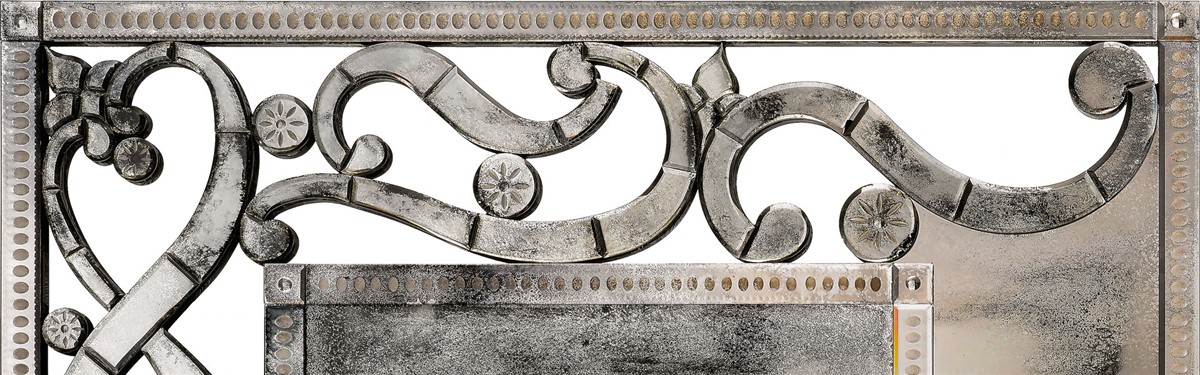 Arte Veneziana Half and Half Mirror