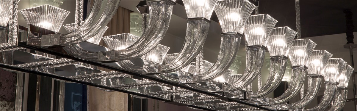 Arte Veneziana Horn Contemporary Chandelier