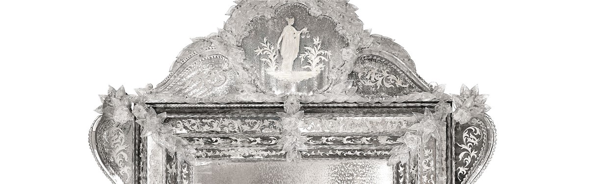 Arte Veneziana Iustitia Venetian Style Mirror