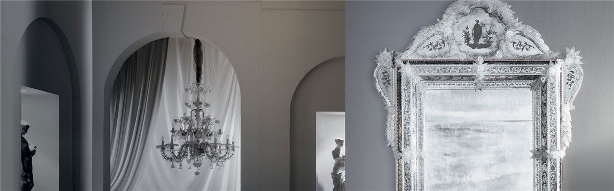 Arte Veneziana Iustitia Venetian Style Mirror