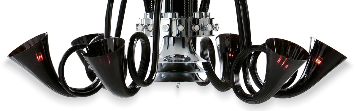 Arte Veneziana Jussieu Art Déco Chandelier