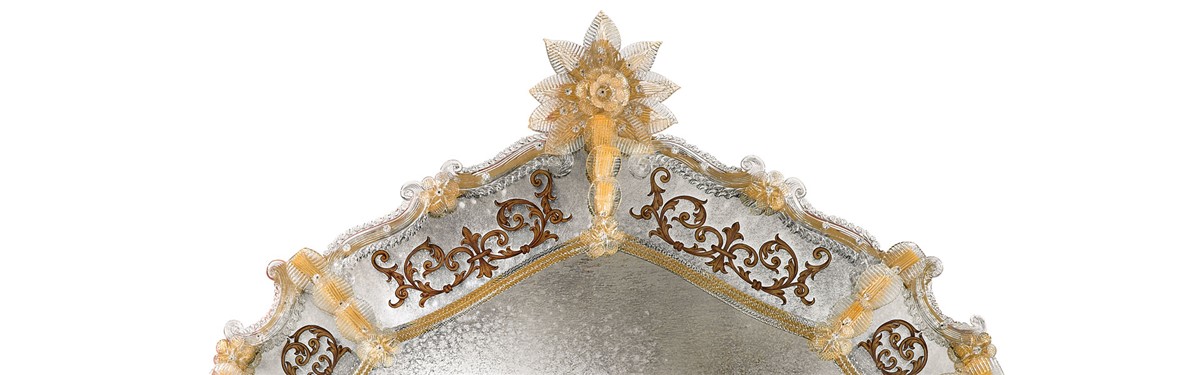 Arte Veneziana Lilium Venetian Style Mirror