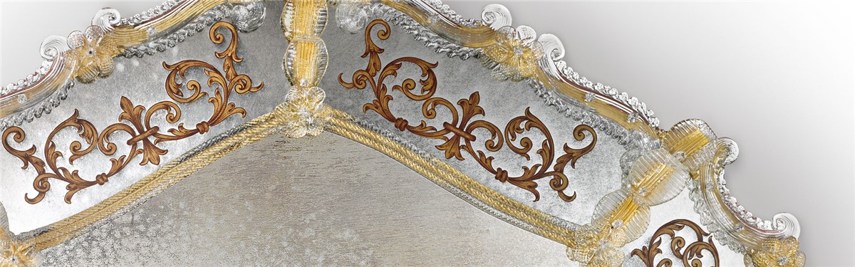 Arte Veneziana Lilium Venetian Style Mirror