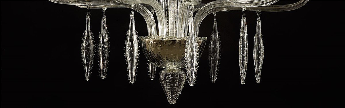 Arte Veneziana Linette Art Déco Chandelier
