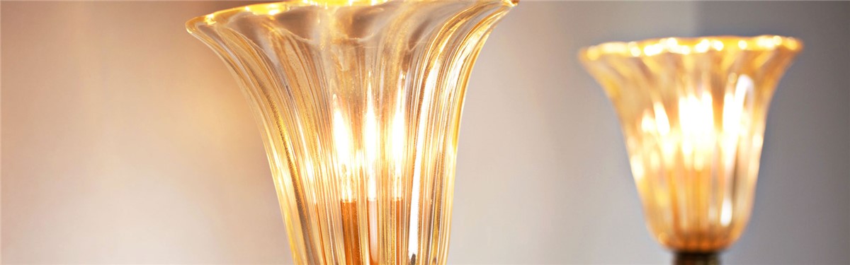 Arte Veneziana Liseron Art Déco Wall Light