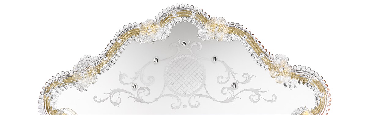 Arte Veneziana Maddalena Venetian Style Mirror