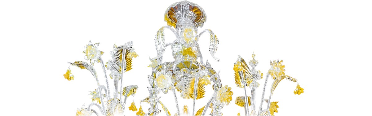 Arte Veneziana Mascareta Venetian Style Chandelier