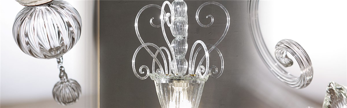 Arte Veneziana Melusine Art Déco Chandelier