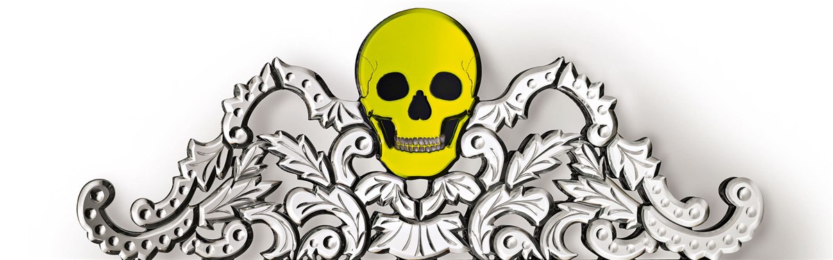 Arte Veneziana Memento Mori New Classic Style Mirror