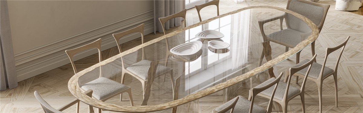 Arte Veneziana Mont Blanc Contemporary Style Table