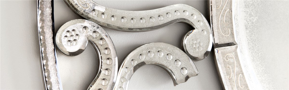 Arte Veneziana Ninfea Style mirror