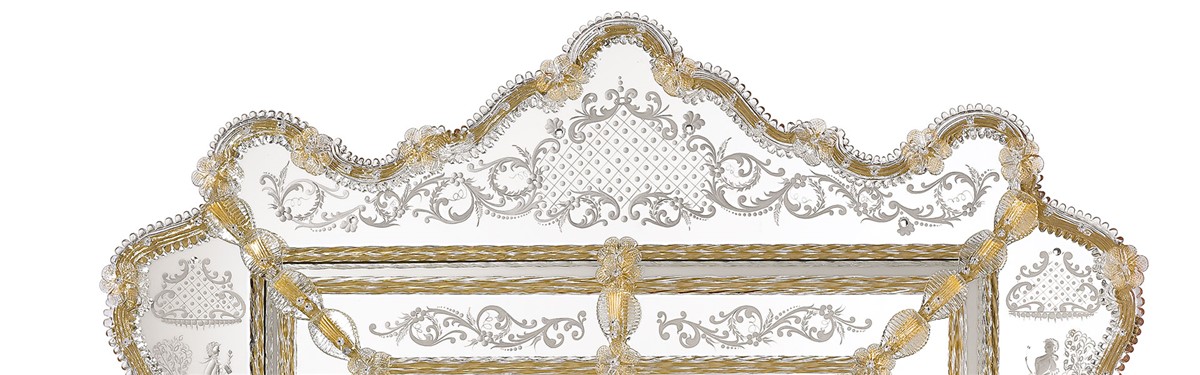 Arte Veneziana Orsolina Venetian Style Mirror