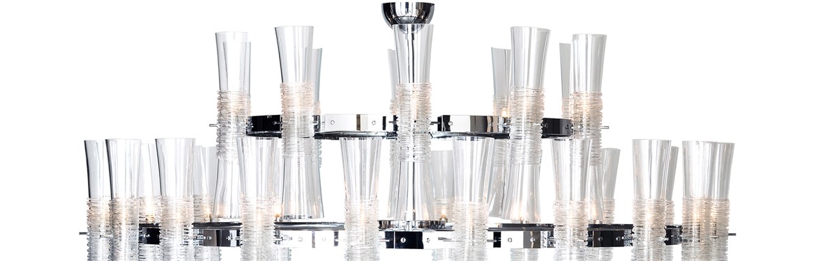 Arte Veneziana Ostro Contemporary Chandelier