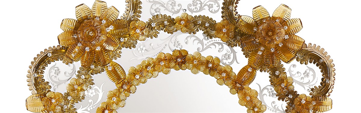 Arte Veneziana Ottoboni Venetian Style Mirror