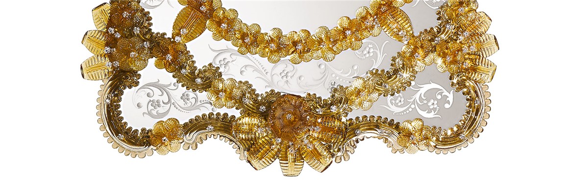 Arte Veneziana Ottoboni Venetian Style Mirror