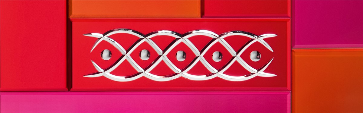 Arte Veneziana Pinky Contemporary Cabinet