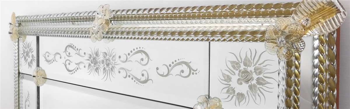 Arte Veneziana Quarantia Venetian Style Mirror