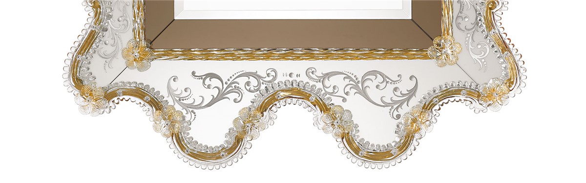 Arte Veneziana Rondò Venetian Style Mirror