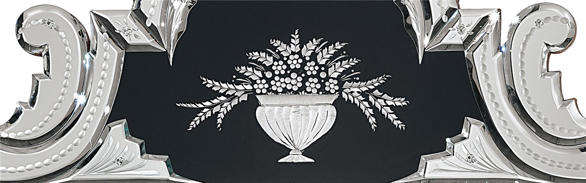 Arte Veneziana Rosetta French Style Mirror