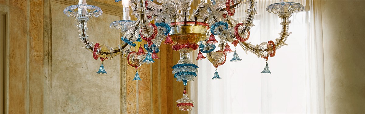 Arte Veneziana Sandolo Venetian Style Chandelier