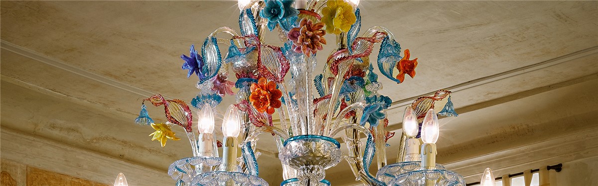 Arte Veneziana Sandolo Venetian Style Chandelier