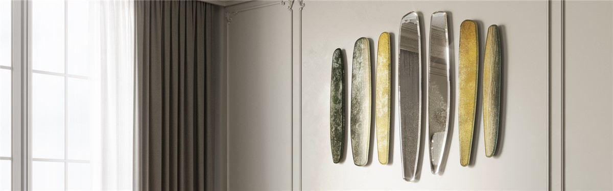 Arte Veneziana Scorci Verticali Contemporary Mirror