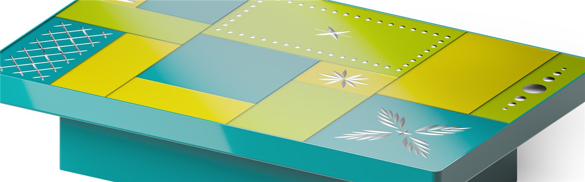 Arte Veneziana Sweetmint 130 Contemporary Coffee Table