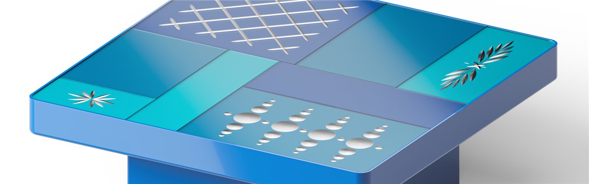 Arte Veneziana Sweetmint 80 Contemporary Coffee Table