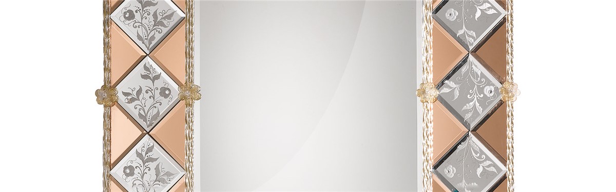 Arte Veneziana Tersicore Venetian Style Mirror