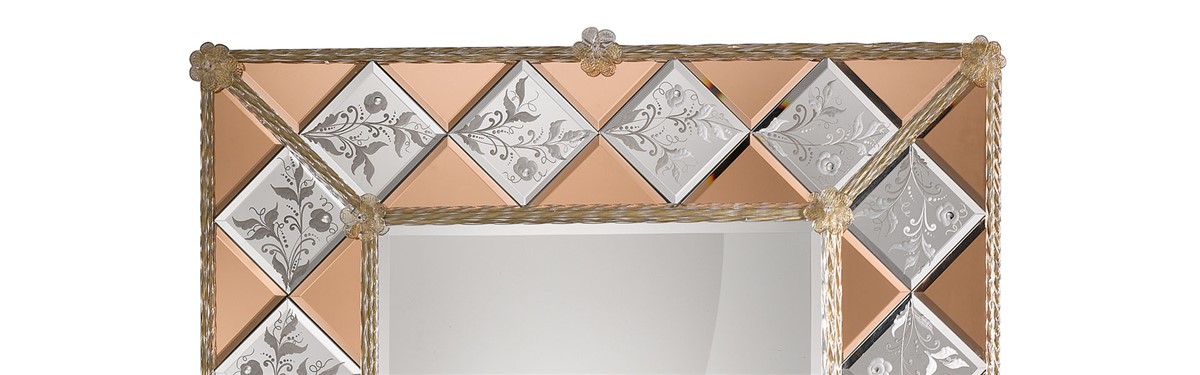 Arte Veneziana Tersicore Venetian Style Mirror