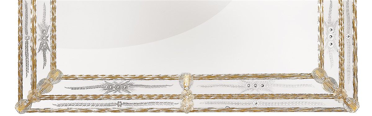 Arte Veneziana Trittico Venetian Style Mirror