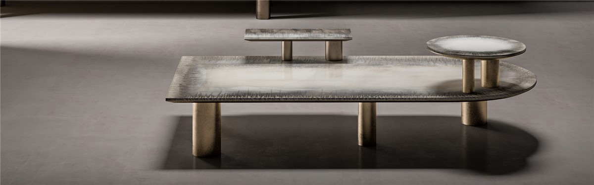 Arte Veneziana Tufo Contemporary Coffee Table